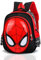GUBOOM Kinderrucksäcke Spiderman, Spiderman Rucksack, Kinderrucksack mit Namen Personalisiert, Kinderrucksäcke Spider Schultaschen Große Kapazität Rucksack 3D Design für Jungen Kindergarten (A)