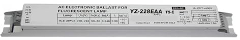 FANNIXI balasto electrónico YZ-228EAA Rectificador de YZ-328EAA T5-E 220-240V 2 * 28W 3 * 28W T5 balastos electrónicos for lámpara Fluorescente de Tubo T5 HO