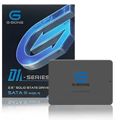 G-Bong 1TB SSD 2.5” SATA III 6Gb/s 3D TLC NAND Flash Read Speed up to 600 Mb/s, Internal 1TB (1000 GB) SATA III 2.5” SSD 6Gbps Interface Read Speed up to 600 Mb/s, Write Speed up to 500 Mb/s