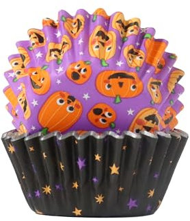 PME Halloween Mini Pirottini rivestiti in Alluminio - Festa della Zucca (60 unità)