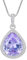 FJ Tropfen Halskette Damen 925 Sterling Silber Alexandrit Kette Juni Geburtsstein Anhänger Schmuck Geschenke für Frauen