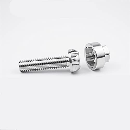 Perno de seguridad tornillos antirrobo perno M8 M10x70mm tornillo 304 Acero inoxidable bicicleta de montaña toldo accesorios de coche(M8x70mm)