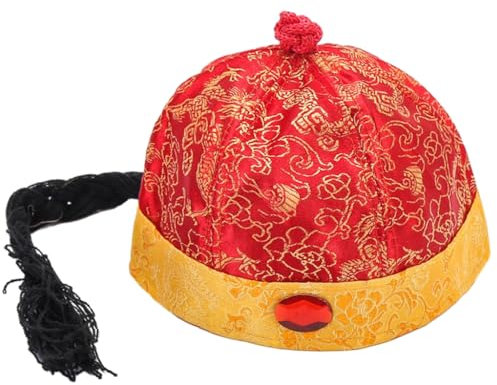 Fcnjsao Prince Enfants Chinois Cosplay Asiatique Chinois Chapeaux Mascarade Antique