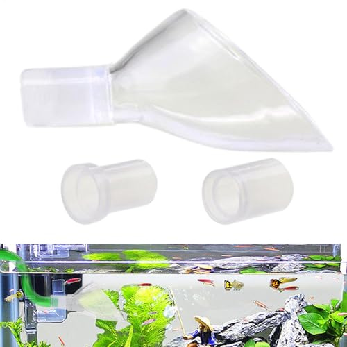 Abfluss-Lilien-Rohr – Aquarium-Zuflussrohr, bepflanztes Aquarium-Glasrohr