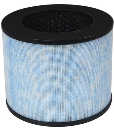 OHSVNMHK AP100 Replacement True HEPA Filter ,Compatible For Instant ,AP100 ,Air Purifier Part F100,H13 4-Stage Filtration Activated Carbon,Replacement Of Spare Parts(1pcs)
