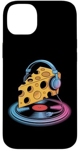 Cuffie Dj Formaggio Su Vinile Custodia per iPhone 14 Plus