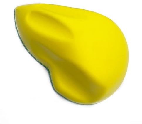 Auto-Innenreinigungsbürste mit fleckenentfernendem Nylon-Samt und PU-Schaum für Armaturenbrett, Ledersitze, Sofa, Möbel und Glas, 80 x 125 mm