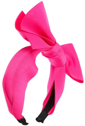 NOLITOY Großes Schleifen Haarband Damen Dekoratives Mädchenstirnband aus Textil mit Breiter Schleife Süßes Party Haarband für Frauen Modisches Haaraccessoire für Alltag und Fest