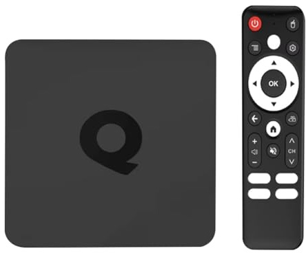 Jnchdghwa Set-Top-Box TV-Box H313 Android 10.0 ATV Dual WiFi 2.4G & 5G HD 4K Video Quad-Core Media Player 2GB/16GB EU EU-Stecker