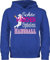 Shirtracer Kinder Hoodie Jungen - Sport Kleidung - Echte Mädchen Spielen Handball I - 152 (12/13 Jahre) - Royalblau - 25. Geburtstag habdball reitpullover Hand Ball hoddis Handballerin Pulli Maedchen