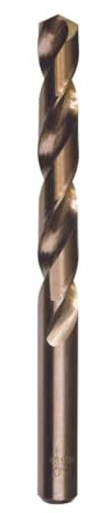 DART Premium HSS Cobalt Twist Drill Bit | Gold | 5mm | Suitable For Tough Materials | 5% Cobalt Shaft | 10 Pack