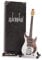 Axman Hank Marvin (The Shadows) Miniatur-Gitarren-Nachbildung, handgefertigt, Ornament, 1/4-Maßstab, inklusive Displaybox, Namensschild und Miniatur-Gitarrenständer