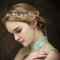 Wohlstand Haarschmuck Brautschmuck Haarnadeln,Vintage Braut Haar Kamm Rebe Stirnbänder 35.5 * 1.5cm,Strass Haarschmuck Haarspangen Perlen Blumen Hochzeit Haarteile Strass Perlen Hochzeit Haarschmuck