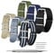 CIVO Uhrenarmbänd 6 Packungen Armband 16mm 18mm 20mm 22mm 24 mm Ballistische Nylon-Uhrenarmbänder Zulu-Armbänder Edelstahlschnalle mit Federstange und Verbindungsstift