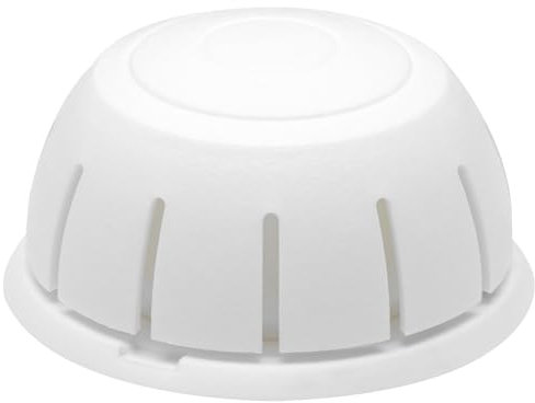 WAGNER Design-Boden-Türstopper SCREW OR GLUE/Schrauben oder Kleben - Durchmesser Ø 40 x 20 mm, Puffer thermoplastischer Kautschuk, weiß, Designpreis - 15515411