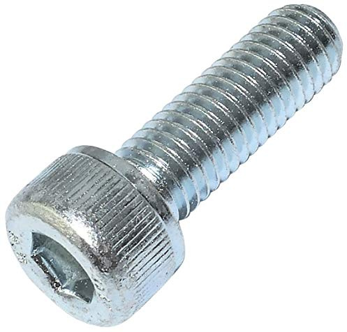 AERZETIX - C47692 - Satz von 50 stück - bolzen innensechskantschrauben M8x25 - mit innensechskantkopf - Ø8x25mm - DIN 912 - klasse 8.8 - aus verzinktem stahl - heimwerken - montagewerkzeug eisenwaren