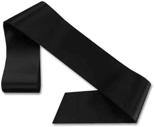 Boolavard Plain/Blank Hen Night Party Schärpen – Erstellen Sie Ihre eigene Schärpe – Unbedruckte Schärpe (Schwarz)