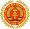 U24 Aufkleber DDR NVA Wappen 20 x 20 cm Autoaufkleber Sticker Konturschnitt