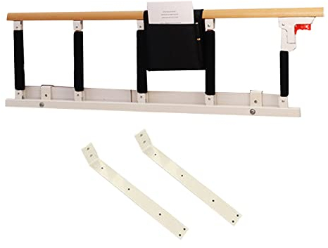 Bettgitter Bettgitter mit Tasche, Bettseiten-Schallwand-Armlehnen Anti-Fall for Schwangere/Kleinkind/Handicap-Seitenschutz, Verstellbarer Laufstall (Size : 120X35CM)