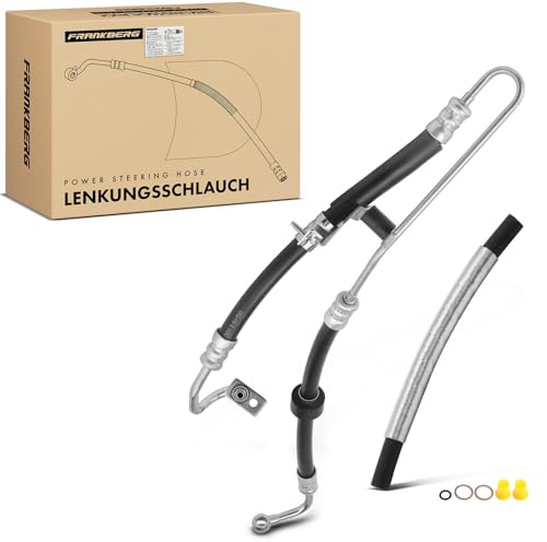 Frankberg 2x Tuyau hydraulique Direction Flexible hydraulique | Compatible avec M.i.n.i R50 R53 1.4L 1.6L 2001-2006 M.i.n.i Cabriolet R52 1.6L 2004-2007 Remplacer# 32416754498