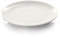 Modermo Prima Assiette basse sans rebord | Porcelaine de haute qualité | Diamètre Ø 25 cm | Blanc | Plaque universelle | Facile à nettoyer | Lavable au lave-vaisselle