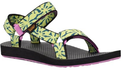 Teva Womens Original Universal Beach Floral Wild Lime UK 5