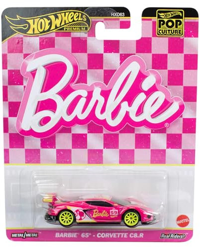 Mattel, Hot Wheels Barbie 65th Anniversary Corvette Collection Vehicle