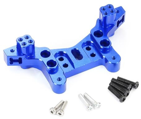 FTX Tracer Aluminium Rear Shock Tower - Brushed Only Hop Up