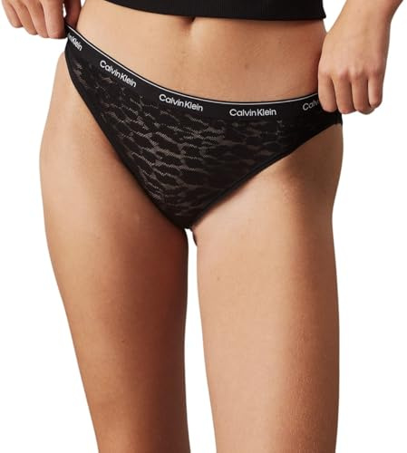 Calvin Klein Damen 3er Pack Slips Bikini Form Low-Rise Unterwäsche, Mehrfarbig (Black/Ivory/Troposphere), XS