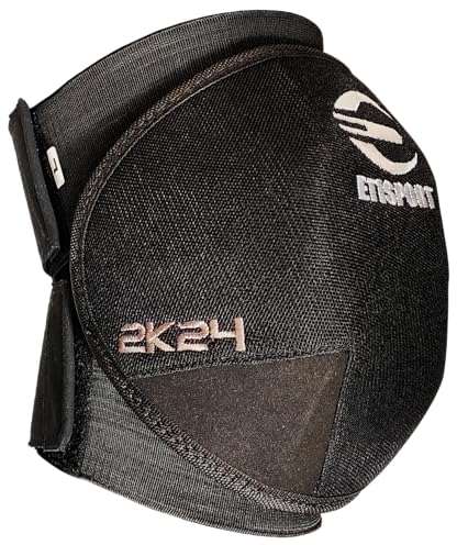 ETISPORT Rodilleras de Hockey Patines Profesional 2K24. Extra protección y confort, sujeción ajustable, rigidez justa.