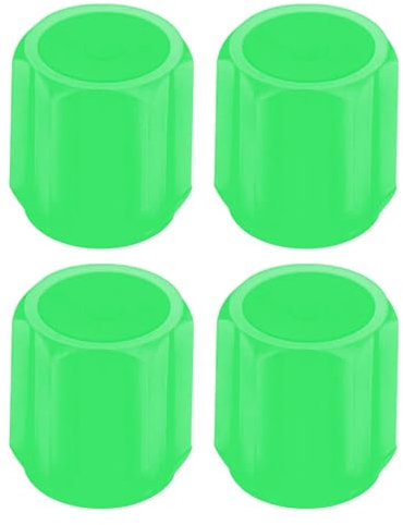 Reifenventilschaftkappen leuchten im Dunkeln,Im Dunkeln leuchtende Reifenkappen | 4 Stück wasserdichte Ventilkappen für Autoreifen,Reifenventilschaftkappen für Autos, LKWs, Motorräder, fluoreszierende