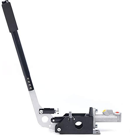 Freno a mano PC Idraulico Fly-Off Rally Drift M8 / M13, Freno a Mano Allungato in Piedi, Rally Drift Orizzontale Verticale in Lega di Alluminio(nero)