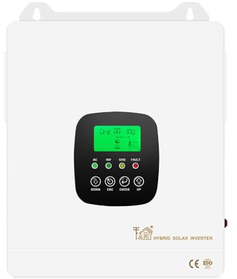 SOGTICPS 10.3KW 48VDC On/Off-Grid Solar Hybrid Wechselrichter AC220V MPPT 180A Solar Ladegerät Max Dual PV Input 2x6000W 500V Input Dual Kommunikation für WiFi,PACE BMS