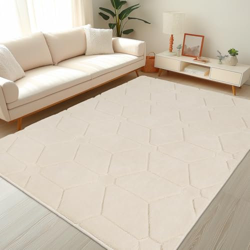 Sour Lemon Teppich Wohnzimmer 200x300cm, Teppichd Grau Waschbarer Teppich Kinderzimmer Flauschige Carpets Schlafzimmer Carpet Gegend Kurzflor Flauschig Rutschmatte Kinderzimmer Teppiche