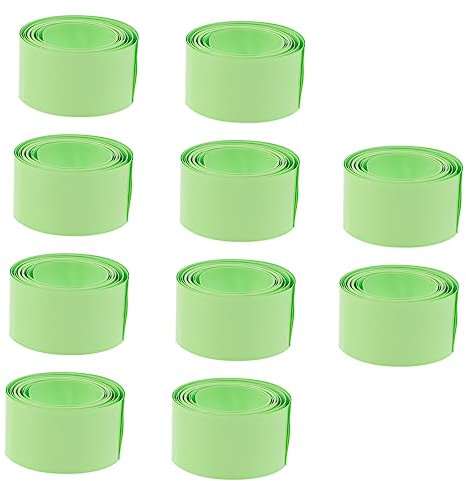 CIYODO 10 Stück Schrumpfschlauch-pvc 2 Meter Schrumpffolie Für Elektronik Und Heimwerken Isolierung Und Kabelschutz