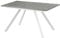 B&D home Esstisch Sven, ausziehbar 120-160 x 80 cm, 4-6 Personen Küchentisch Holztisch mit Metallgestell für Esszimmer, Küche, skandinavisch Industrial Design, Beton Optik 11202-FW-BETO-P