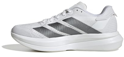 adidas Femme Duramo Speed 2 Running Shoes, FTWR White/Iron met./Dash Grey, 41 1/3 EU