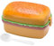 Proypiax Brotdose - Lunchbox Frühstücksbox Brotdose Schule Brotdose Erwachsene - Essenbox Brotdose Kinder 3-Schicht-Lunchbox, Hamburger Lebensmittelbehälter