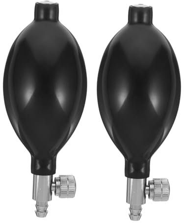 GARVALON 2stücke Latex-blutdruckbirne Ersatzinflationspumpe Für Blutdruckmessgerät Mit Luftablasventil