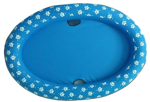Happyyami Matelas Gonflable pour Piscine pour Animaux De Compagnie Facile À pour Chats Piscines