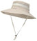 Sonnenhut Damen Herren, UV Schutz 50 Sommerhut, Faltbar Wanderhut Damen Schnell Dry, mit Kinnrieme Breite Krempe Mesh, Sommerhüte Fischerhut Safarihut für Frauen Sommer Outdoor Aktivitäten (Beige)