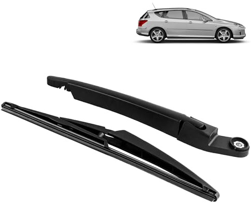 Brazo limpiaparabrisas trasero compatible para 407 SW (2004-2011) CON ESCOBILLA TRASERA. 6429EV