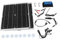VILLCASE 1 Juego Kit de Panel Solar para Actividades al Aire Accesorio de Carga Solar Portátil para Camping Senderismo y Material Duradero Transportar