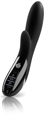 3 BRUJAS Mystim Daring Danny eStim Vibrator, Schwarz
