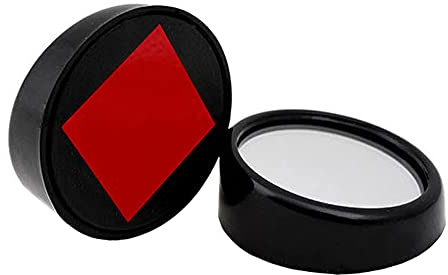 Q51 KFZ Toter Winkel Spiegel 2 Stück - Konvexer Außenspiegel für Autos und Motorräder, Ideal zum Rückwärtsfahren und Einparken, Universal Blindspiegel für Wohnwagen und PKW