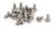 sourcingmap Lot de 20 vis Torx M3 x 6 mm en acier inoxydable 304