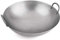 Moca Factory Canontese Wok aus schwerem Stahl, handgehämmert, aus Gusseisen, binauraler Wok, traditioneller runder Boden (53,3 cm)