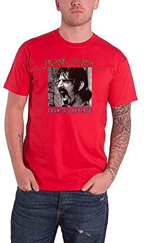 Frank Zappa ZAPTS03MR03 T-Shirt, Red, Large