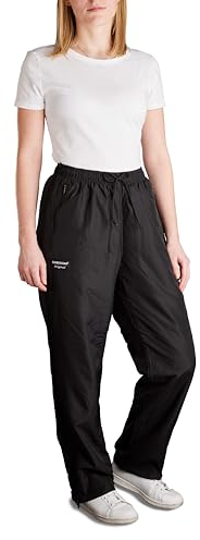 Dobsom Comfort Damen Reha Hose gefüttert I Seitenreissverschluss | Gefütterte Winterhose mit seitlichem durchgehenden Reißverschluss | Rehahose | Sporthose | Wanderhose | Regenhose
