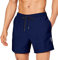 Costumi da Bagno Uomo, Pantaloncini da Bagno Costume da Bagno Pantaloncini Corti da Bagno Vita Elastica Regolabile Coulisse e Asciugatura Rapida con 2 Tasche per Nuoto Spiaggia Piscina Vacanza